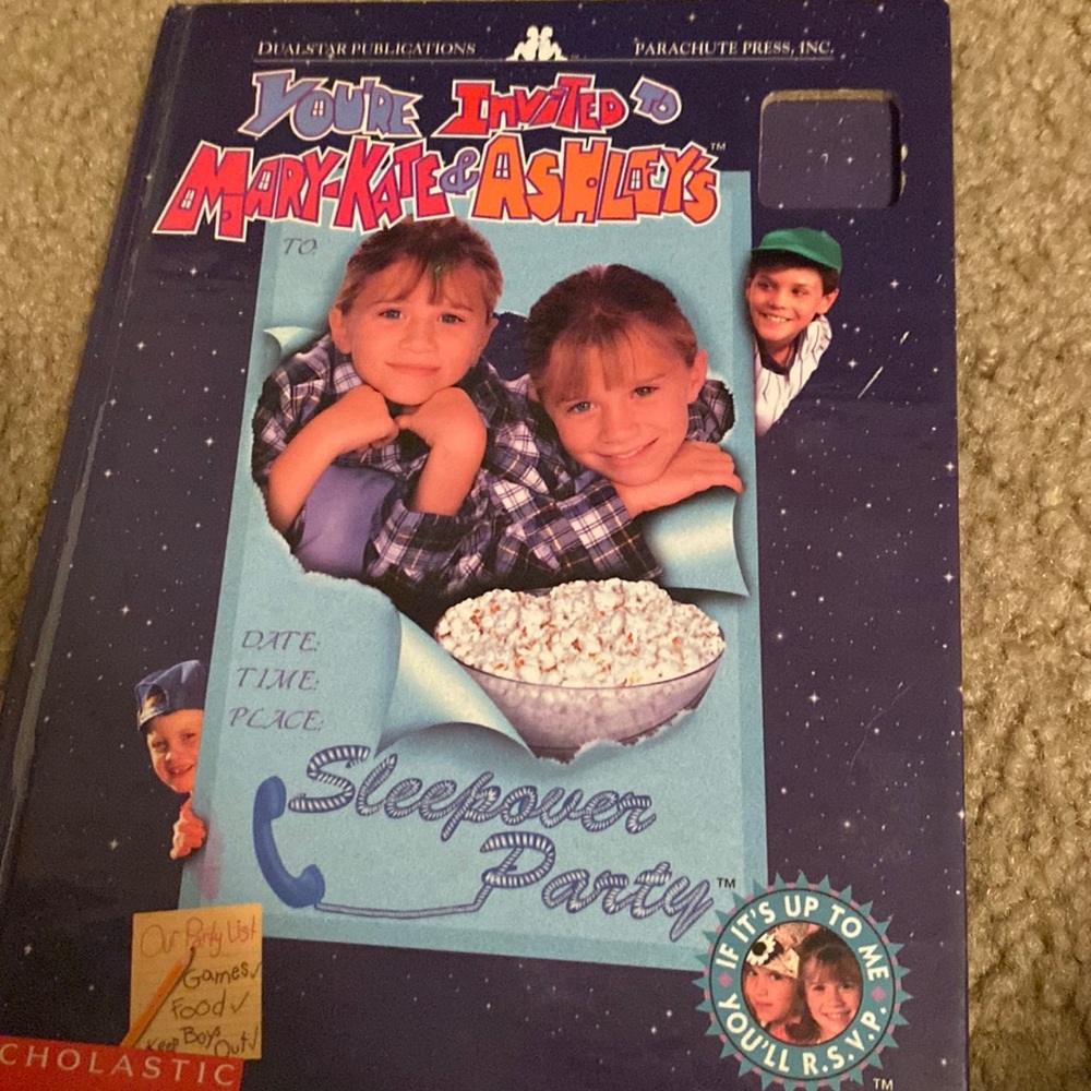 mary kate and ashley book